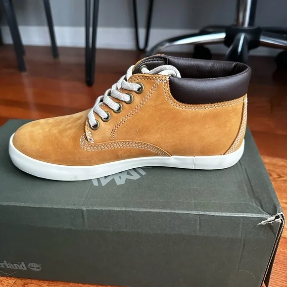 NEW Timberland‎ Dausette Chukka Wheat Nubuck Sneaker - Picture 6 of 8